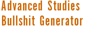 Advanced Studies